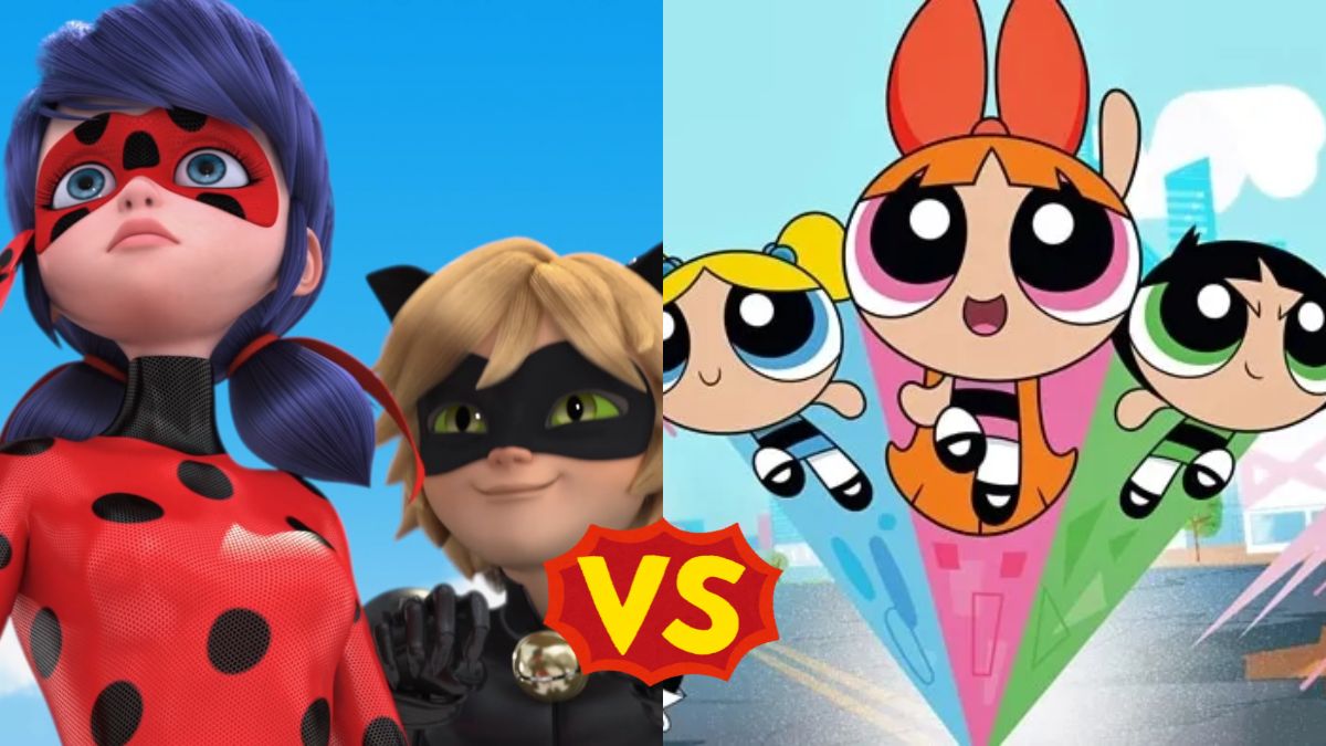 Sondage : tu préfères Miraculous Ladybug ou Les Supers Nanas ?