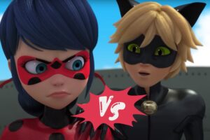 Sondage Miraculous : tu préfères te battre contre Ladybug ou Chat Noir ?