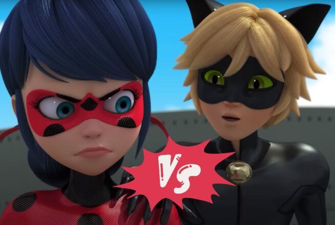 Sondage Miraculous : tu préfères te battre contre Ladybug ou Chat Noir ?