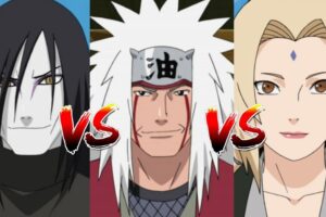 Sondage Naruto : tu préfères te battre contre Jiraya, Tsunade ou Orochimaru?