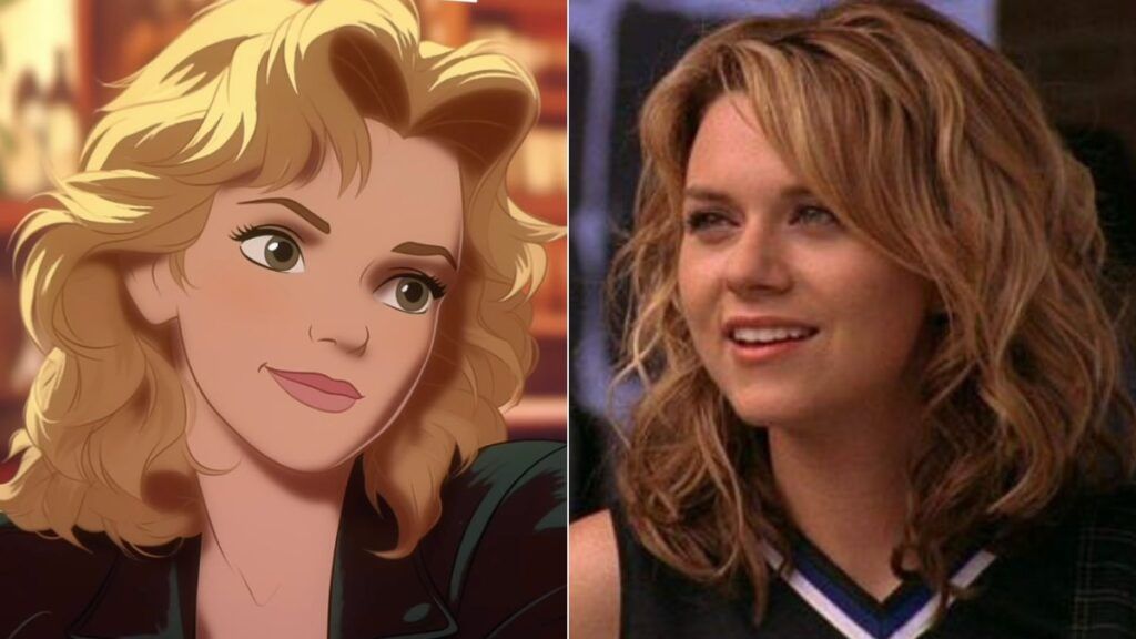 Peyton Sawyer imaginée dans le monde de Disney par une intelligence artificielle