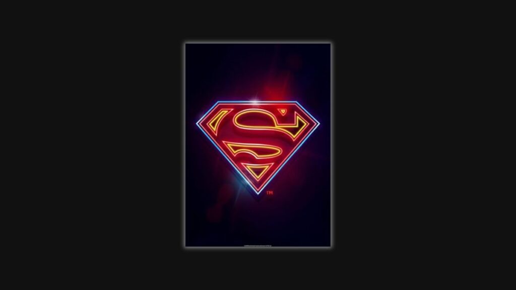 Poster métal Superman