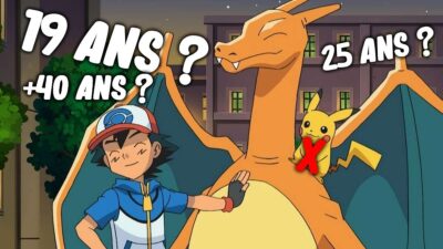 Quiz : élimine 7 Pokémon, on devinera ton âge