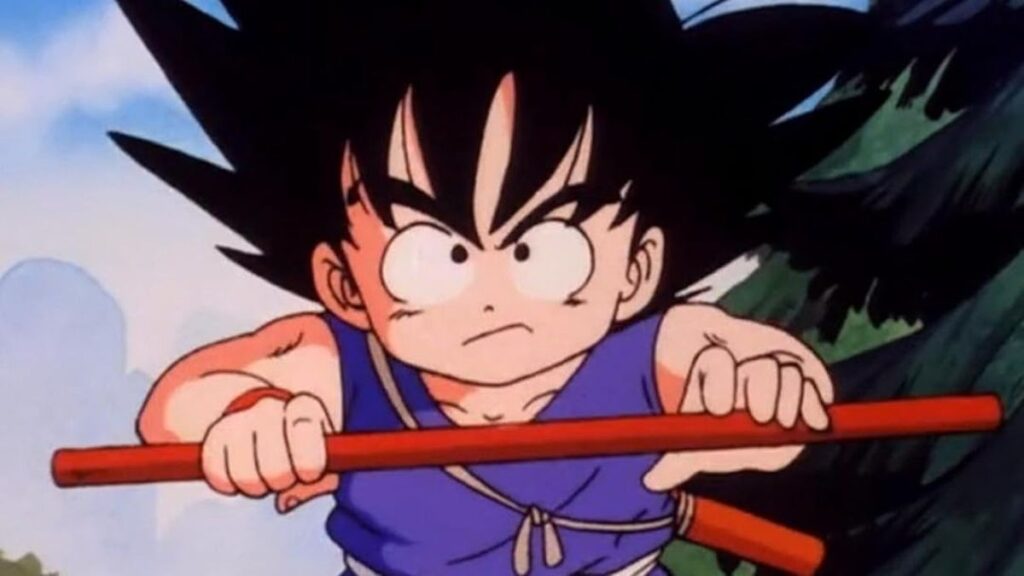 son goku dans dragon ball