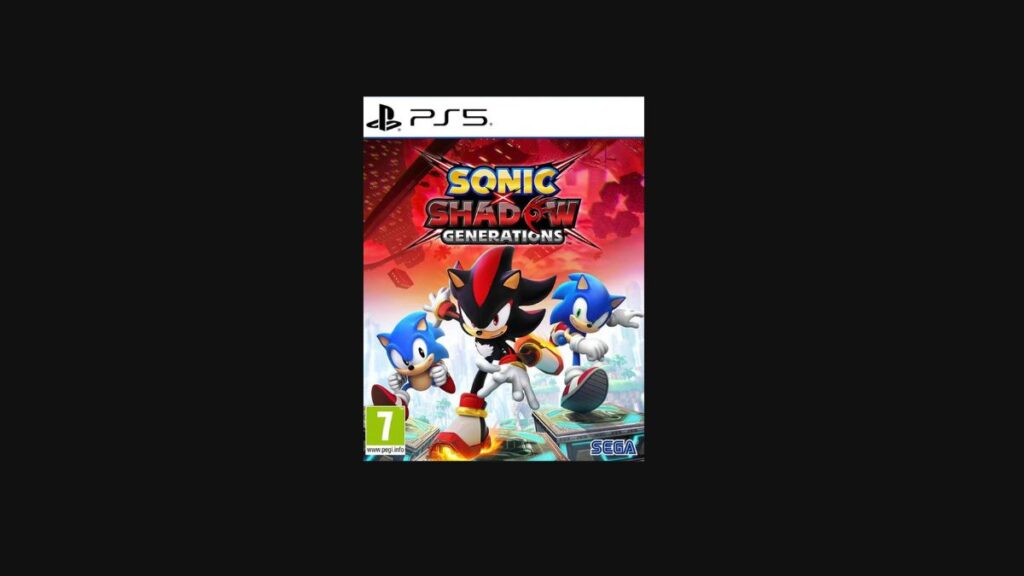 Sonic x Shadows jeu vidéo