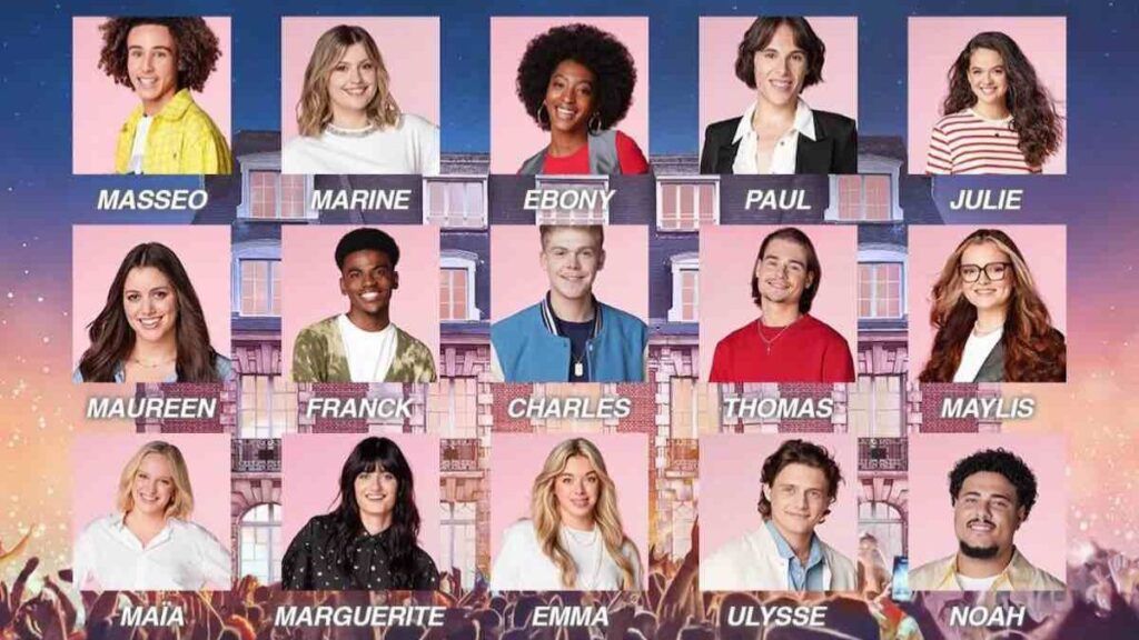 Star academy 12 candidats