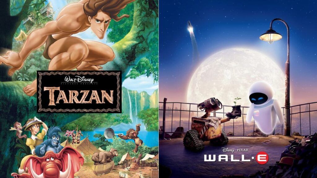 Tarzan et Wall-e