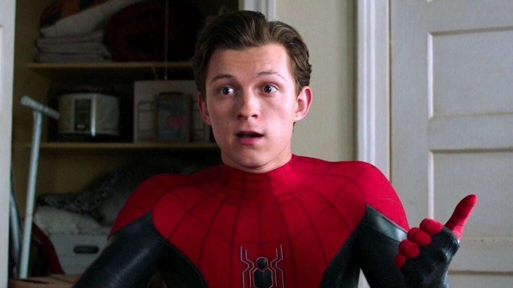 Tom Holland dans le Marvel Spider-Man