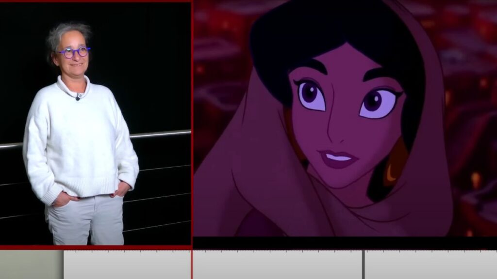 Magali Barney est la voix française de Jasmine dans le Disney Aladdin.