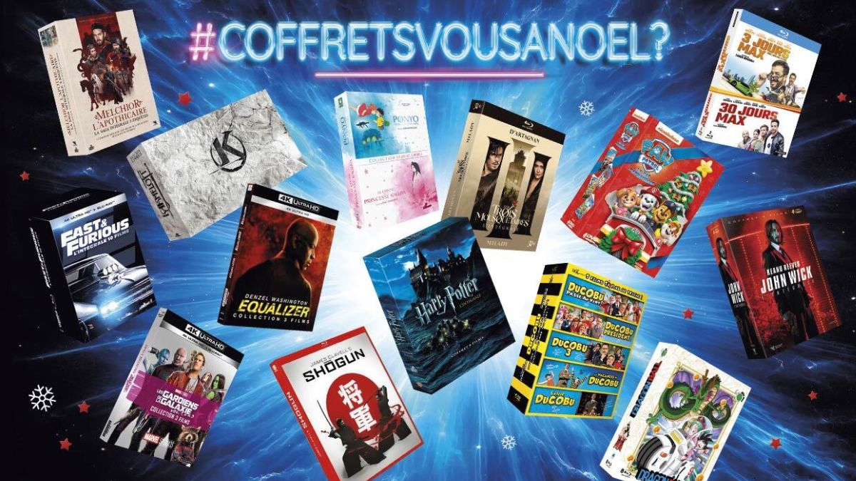 10 coffrets de film et séries culte à offrir à Noël en 2024