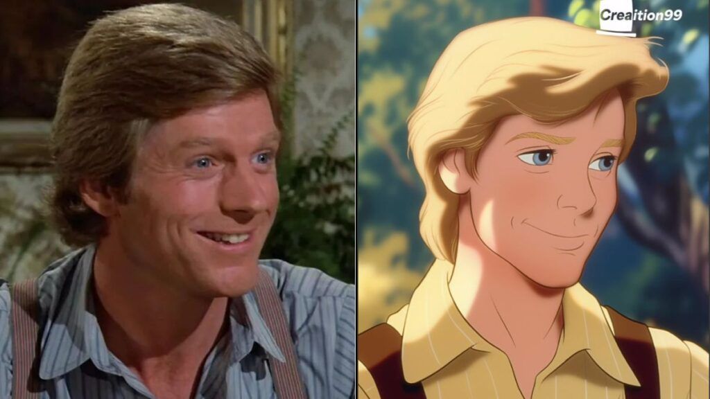 Almanzo Wilder de La Petite Maison dans la Prairie imaginé dans le monde de Disney