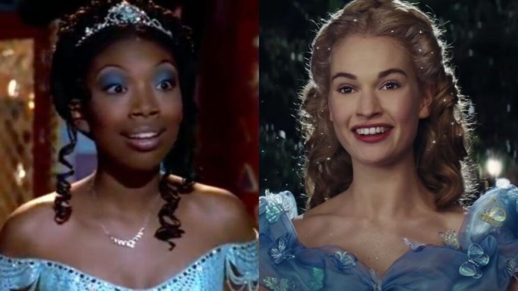 Brandy Norwood et Lily James en Cendrillon