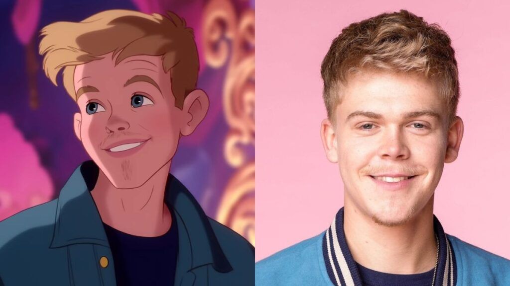 Charles de la Star Academy 2024 en personnage Disney.