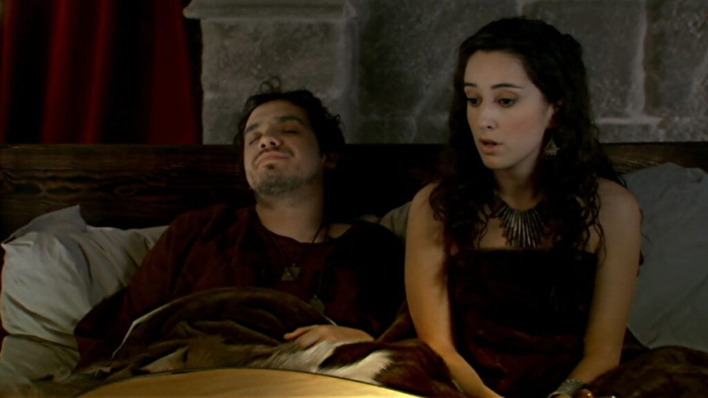 demetra et arthur dans kaamelott