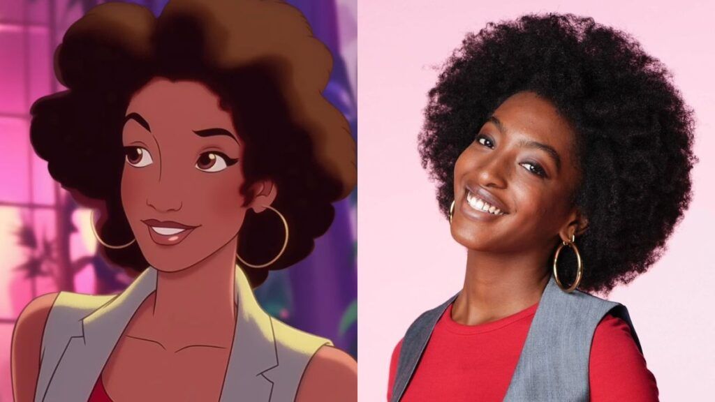 Ebony de la Star Academy 2024 en personnage Disney.