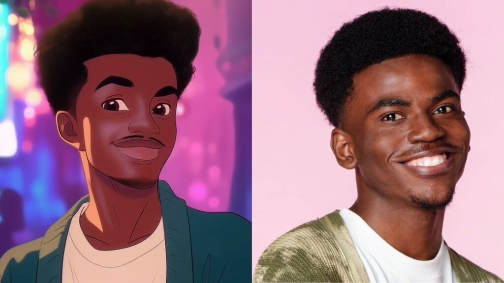 Franck de la Star Academy 2024 en personnage Disney.