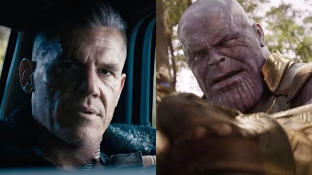 Josh Brolin dans Deadpool 2 et en Thanos