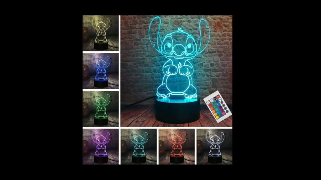 lampe Stitch Disney