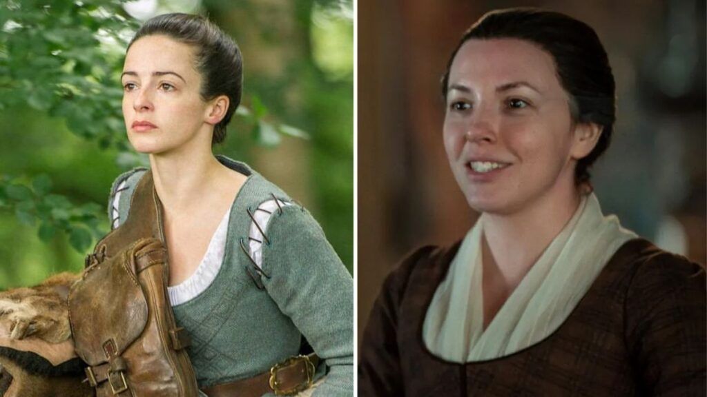 Laura Donnelly et kristin atherton jouent Jenny Murray dans Outlander