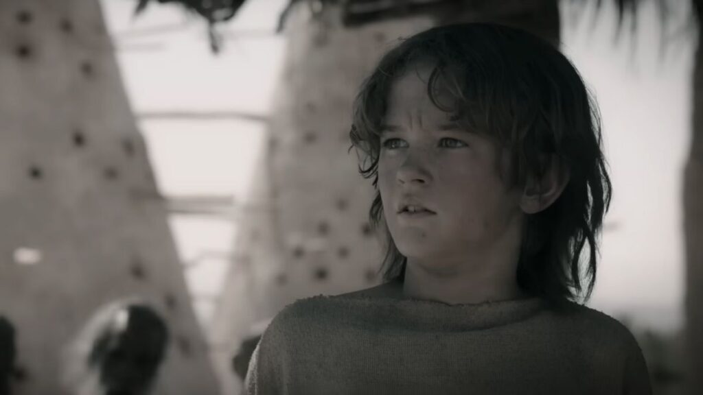 Lucius enfant dans Gladiator 2