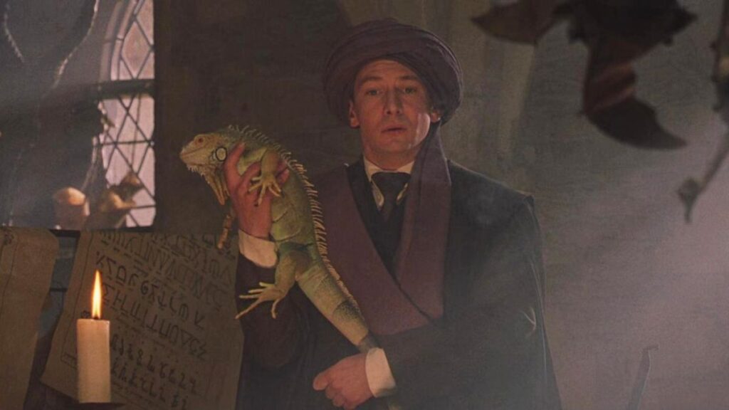 Professeur Quirrell dans Harry Potter à l'école des sorciers