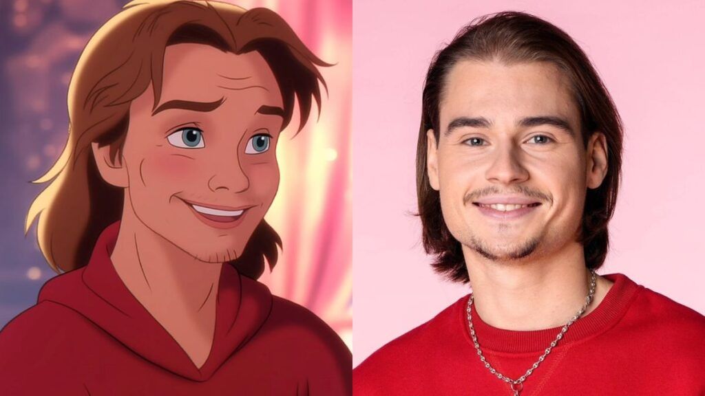 Thomas de la Star Academy 2024 en personnage Disney.