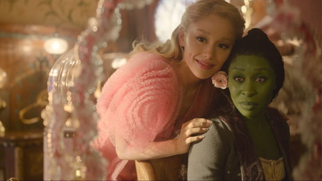 Glinda et Elphaba dans Wicked partie 1