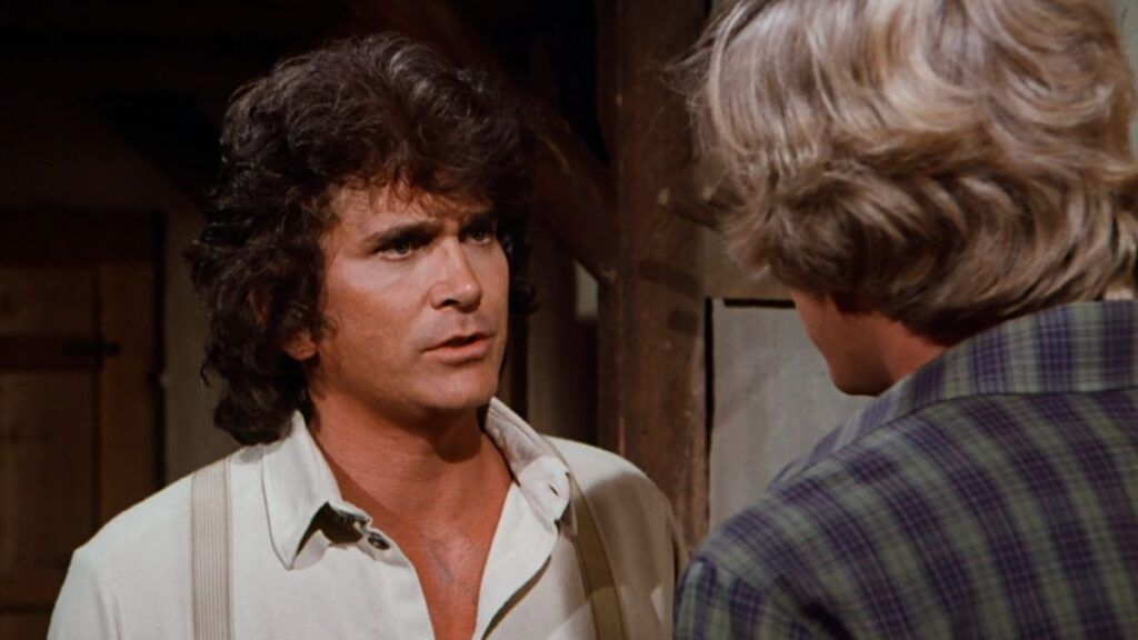 Charles Ingalls (Michael Landon) dans la saison 7 de La Petite Maison dans la Prairie.