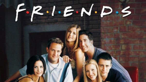 série friends, poster, logo