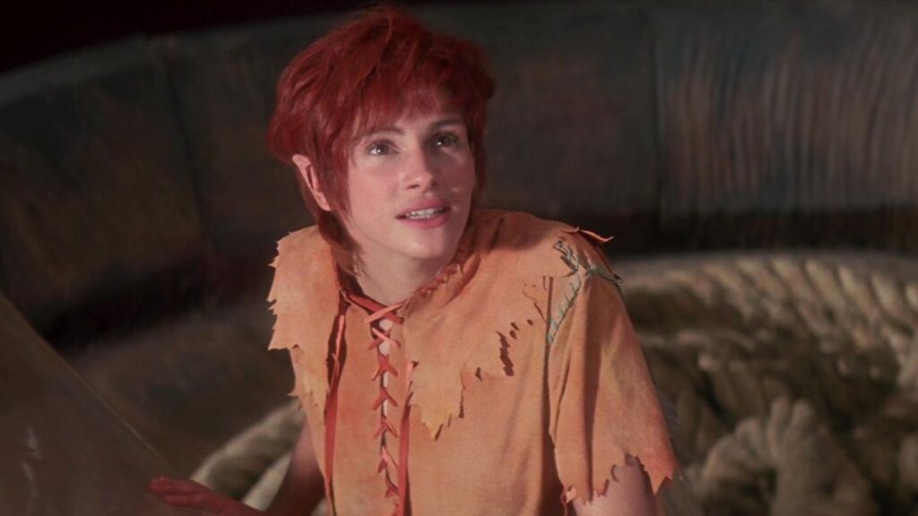 Julia Roberts dans le film Hook ou la Revanche du Capitaine Crochet.