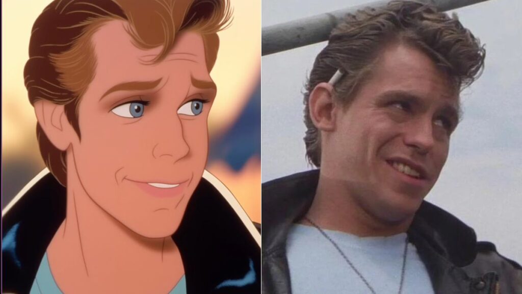 Kenickie dans Grease, imaginé dans le monde de Disney par une ia