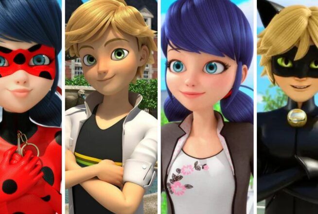 Sondage Miraculous : qui te ressemble le plus entre Marinette, Adrien, Ladybug et Chat Noir ?