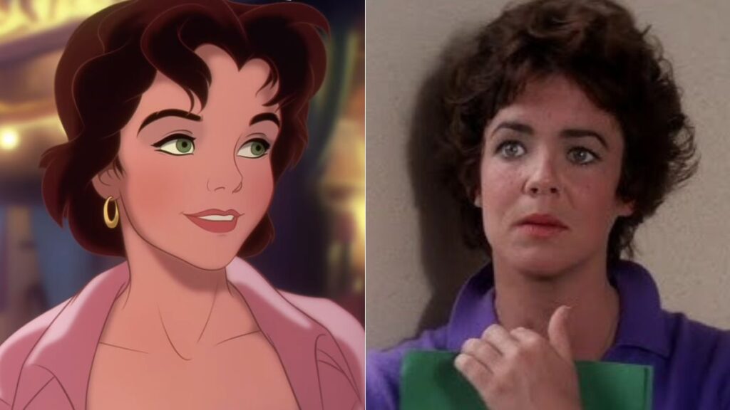 Rizzo dans Grease, imaginée dans le monde de Disney par une ia