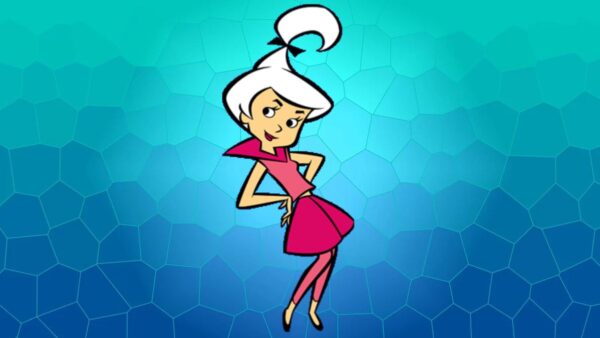 judy jetson, les jetson, silhouette, ça cartoon, dessin animé