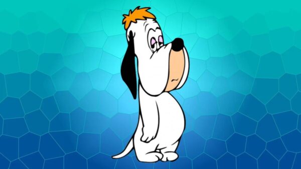 droopy, chien, ça cartoon, silhouette, dessin animé