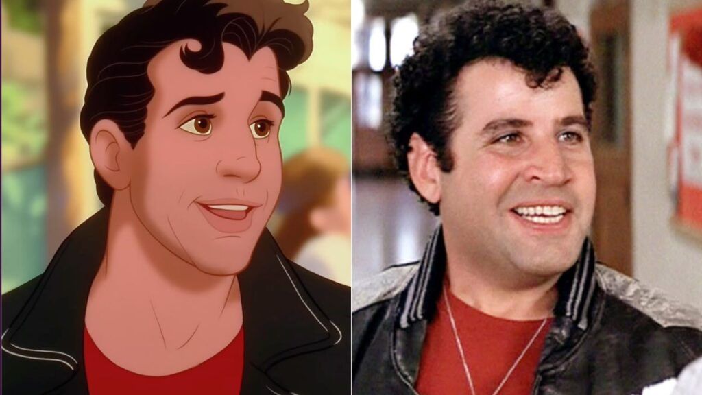 Sonny dans Grease, imaginé dans le monde de Disney par une ia