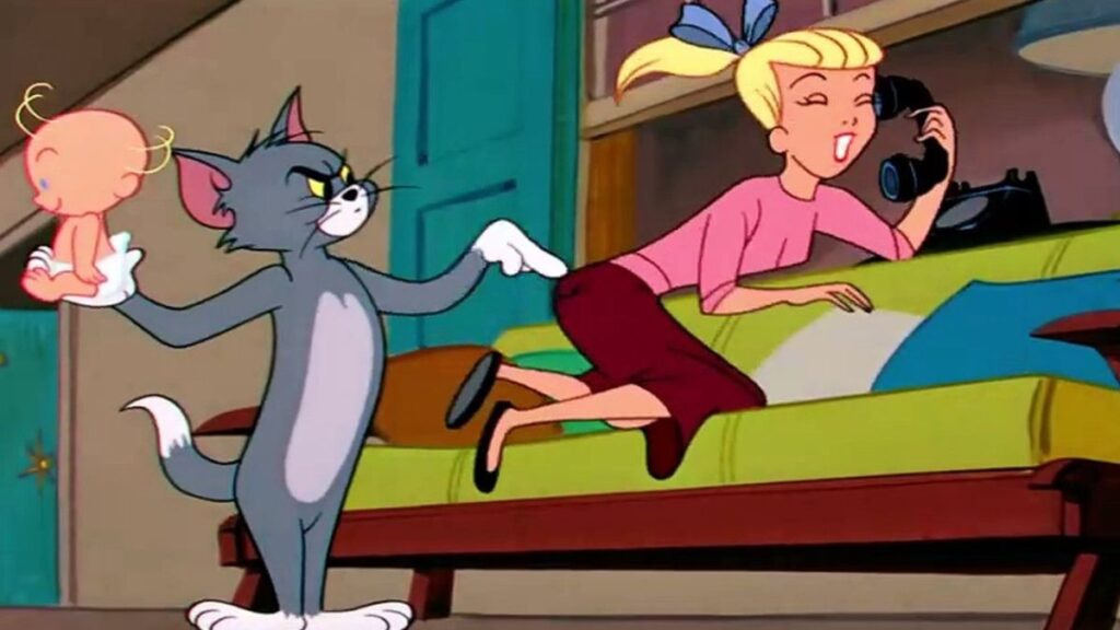 L'épisode Bébé en Vadrouille de Tom et Jerry.