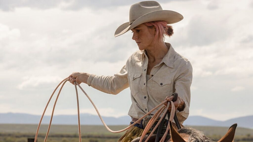 Teeter (Jennifer Landon) dans Yellowstone