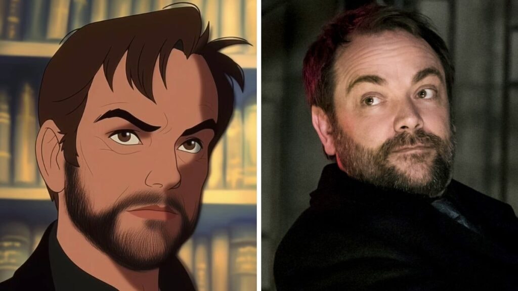 Crowley (Mark Sheppard) IA Disney Supernatural