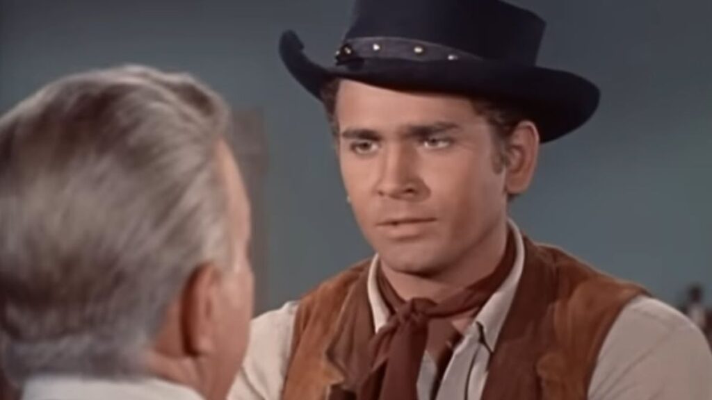 Michael Landon dans la série Bonanza.