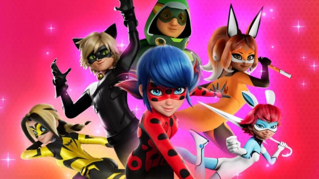 miraculous et son équipe dans la saison 6 de la série