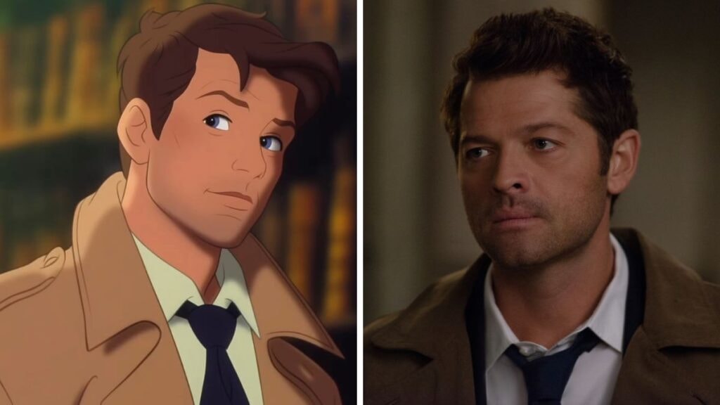 Castiel (Misha Collins) IA Disney Supernatural