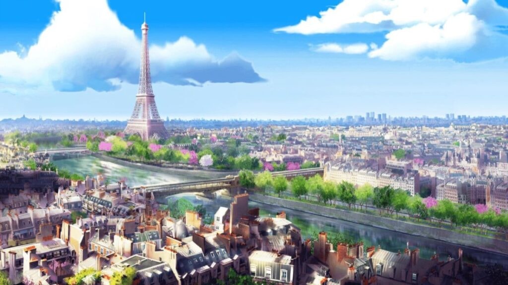 Paris et la Tour Eiffel dans Miraculous