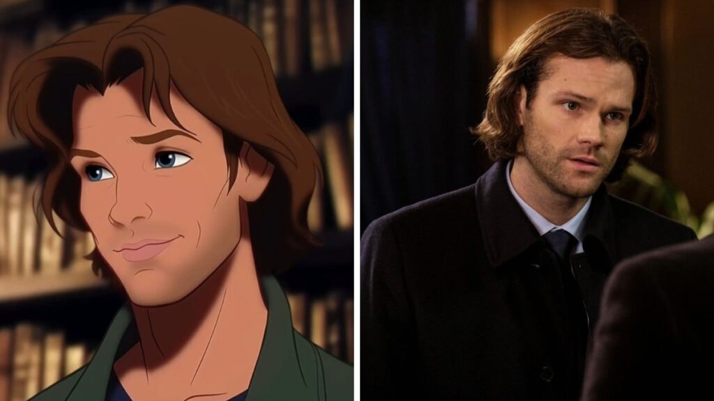 Sam Winchester (Jared Padalecki) IA Disney Supernatural