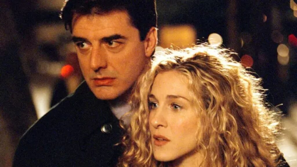 Carrie Bradshaw et Mr Big dans Sex and the City