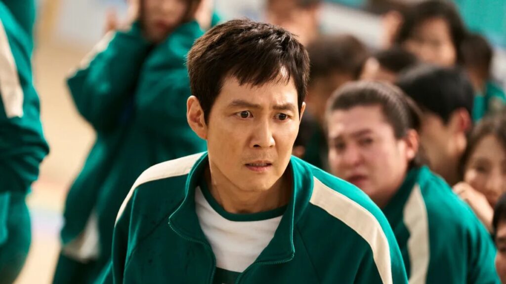 Seong Gi-hun, numéro 456, dans la saison 2 de la série Squid Game sur Netflix.