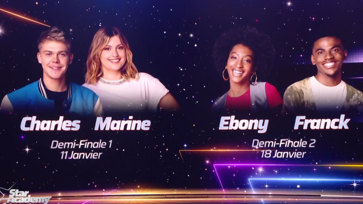 Sondage Star Academy 2024 : quelle est ta demi-finale préférée entre Marine vs Charles et Ebony vs Franck ?