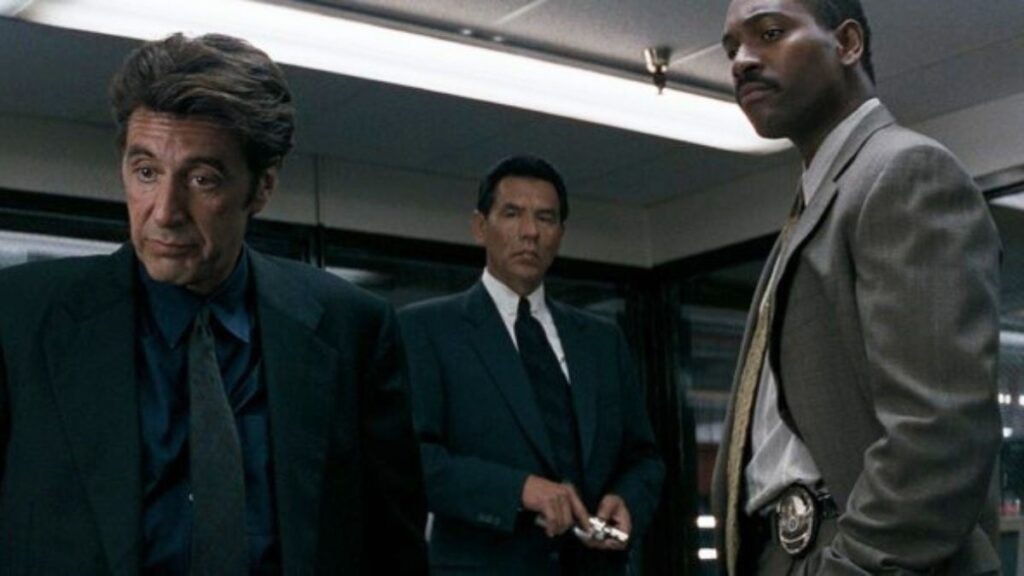 Al Pacino et Mykelti Williamson dans le film Heat