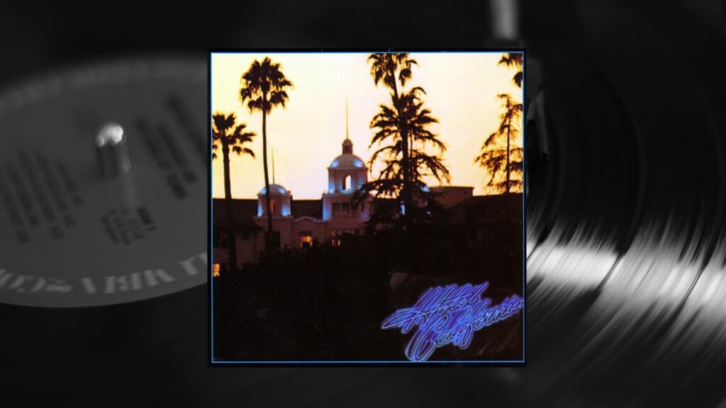 Pochette de l'album des Eagles, Hotel Calfornia