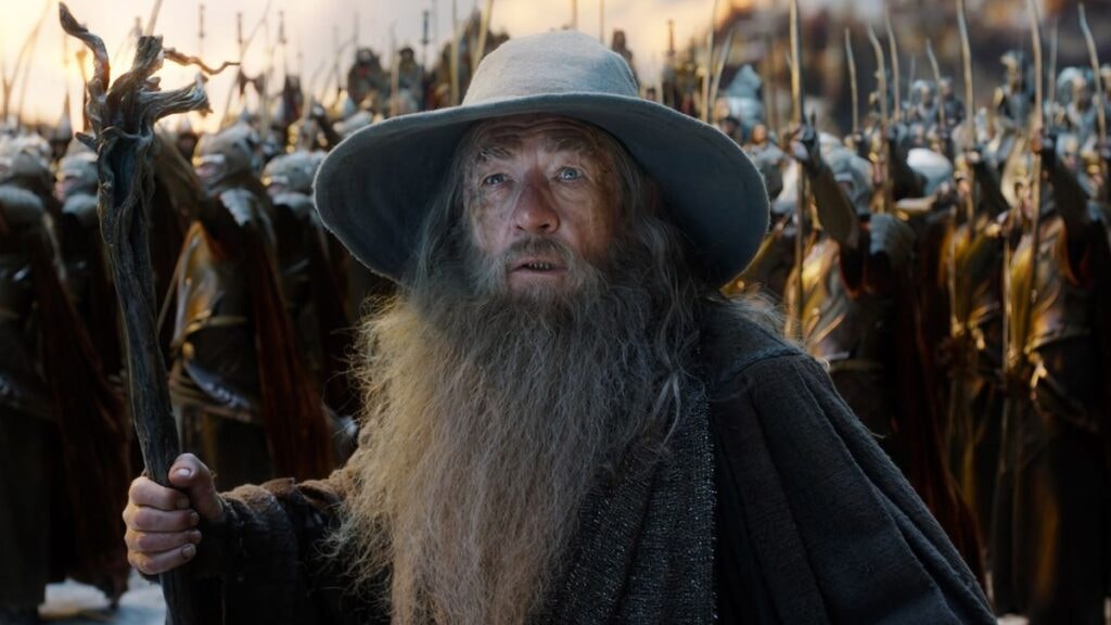 Gandalf (Ian McKellen) dans Le Hobbit